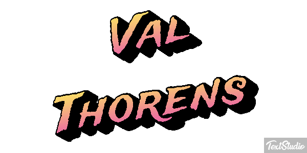 Val Thorens Efekt tekstowy