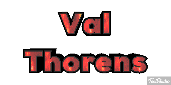 Val Thorens Efekt tekstowy