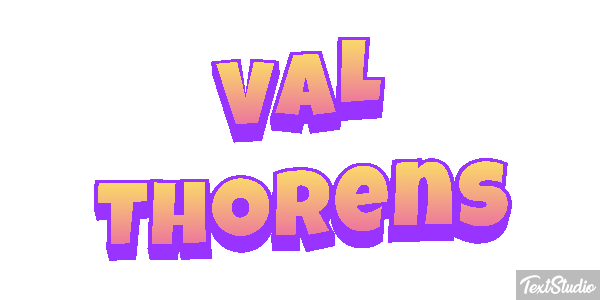 Val Thorens Efekt tekstowy