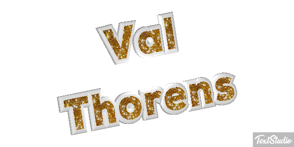 Val Thorens Efekt tekstowy
