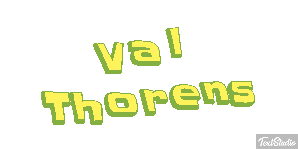 Val Thorens Efekt tekstowy