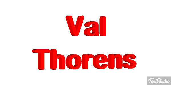 Val Thorens Efekt tekstowy