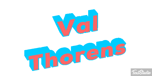 Val Thorens Efekt tekstowy