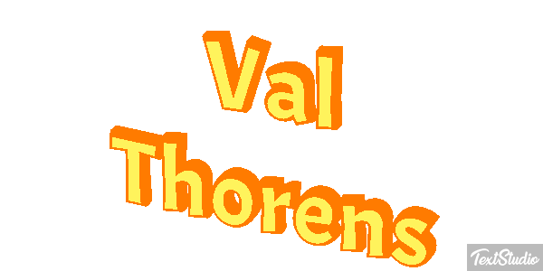 Val Thorens Efekt tekstowy