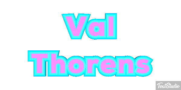 Val Thorens Efekt tekstowy
