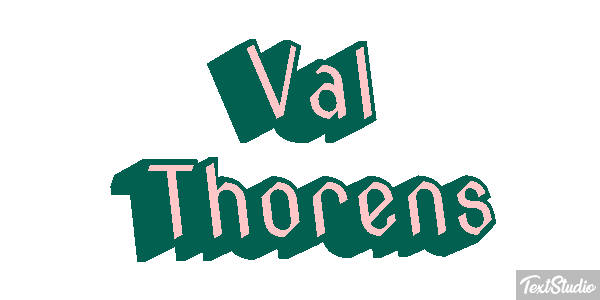 Val Thorens Efekt tekstowy