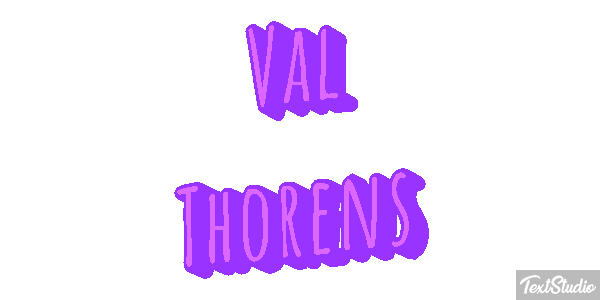 Val Thorens Efekt tekstowy