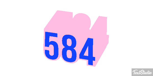 584 Текстовый эффект