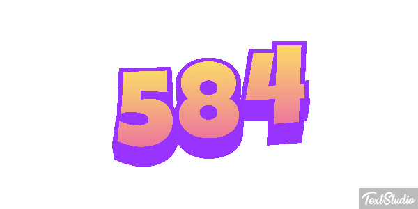 584 Текстовый эффект