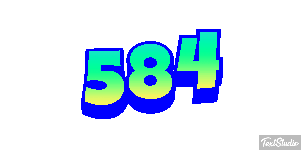 584 Текстовый эффект