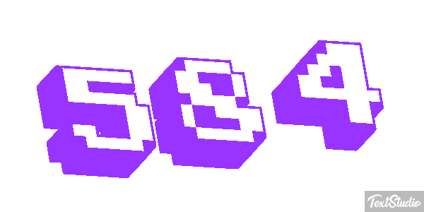 584 Текстовый эффект