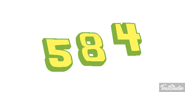 584 Текстовый эффект