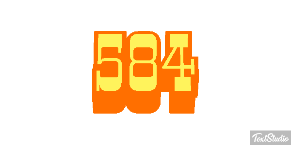 584 Текстовый эффект