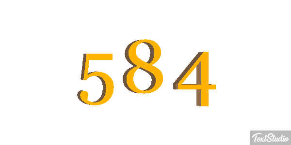584 Текстовый эффект