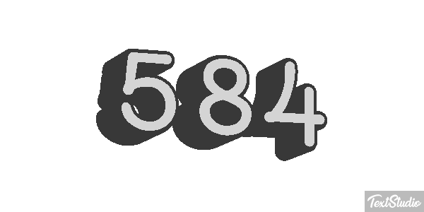 584 Текстовый эффект