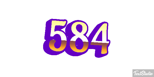 584 Текстовый эффект