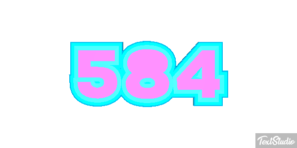 584 Текстовый эффект