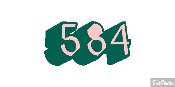 584 Текстовый эффект