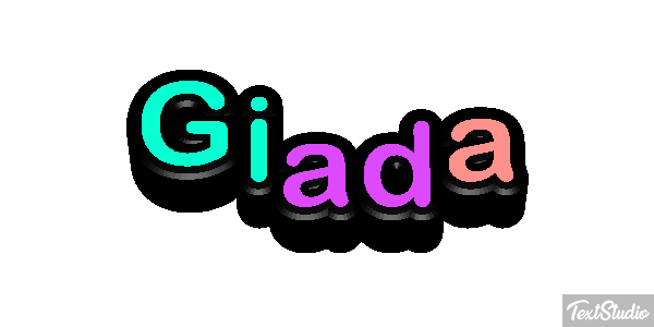 Giada Effetto testo