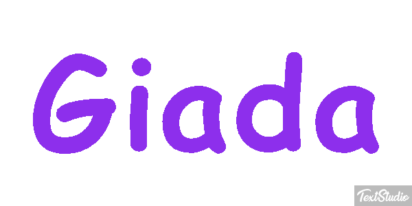 Giada Effetto testo