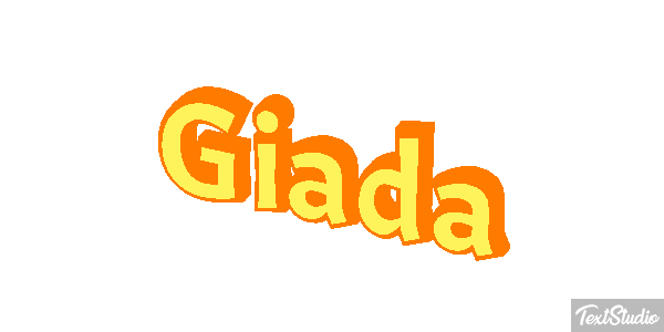 Giada Effetto testo