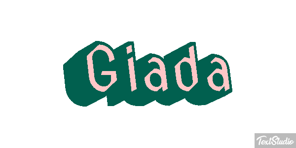 Giada Effetto testo