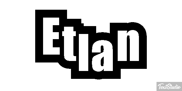 Etlan Tekst effect