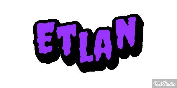 Etlan Tekst effect