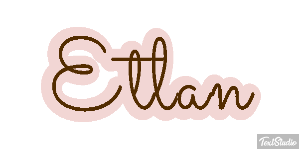 Etlan Tekst effect