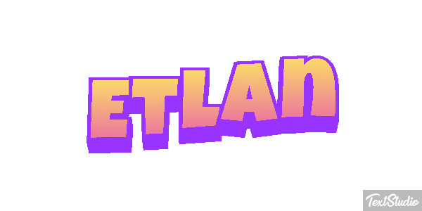 Etlan Tekst effect