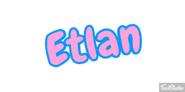Etlan Tekst effect