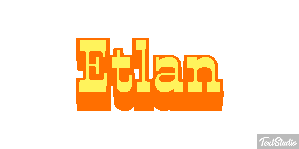 Etlan Tekst effect