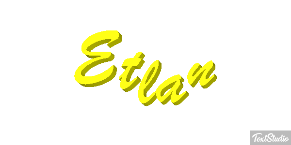 Etlan Tekst effect