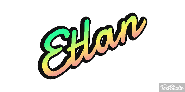 Etlan Tekst effect