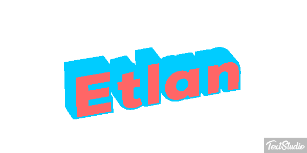 Etlan Tekst effect