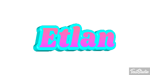 Etlan Tekst effect