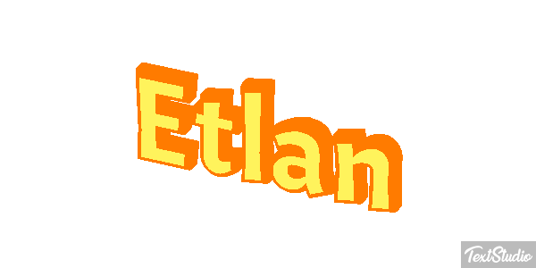 Etlan Tekst effect