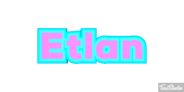 Etlan Tekst effect