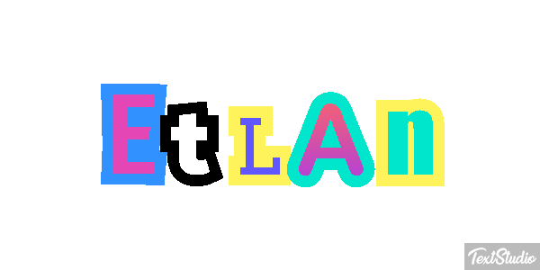 Etlan Tekst effect