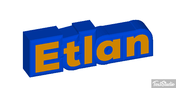 Etlan Tekst effect