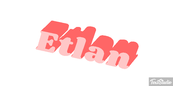 Etlan Tekst effect
