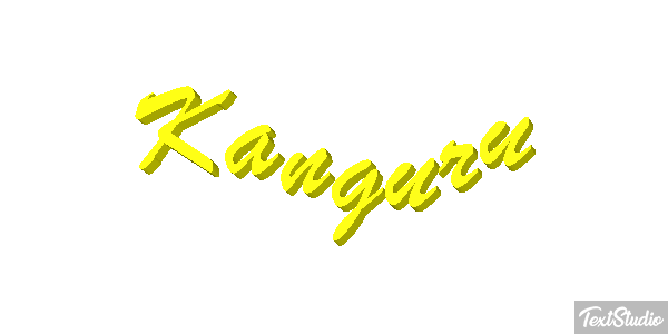 Känguru Texteffekt
