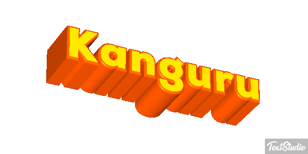 Känguru Texteffekt