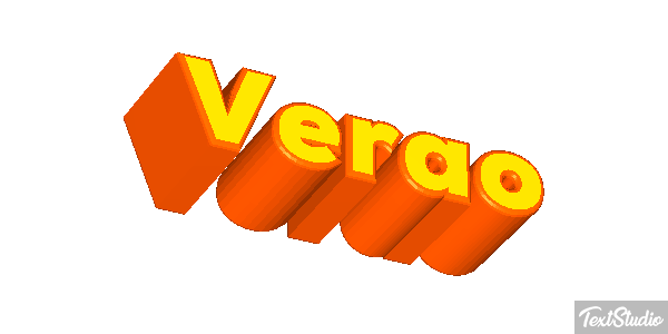 Verão Texteffekt
