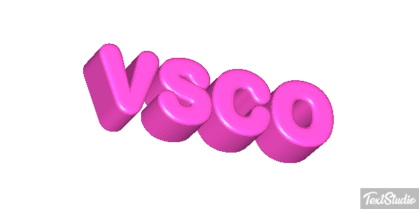 VSCO Efecto de texto
