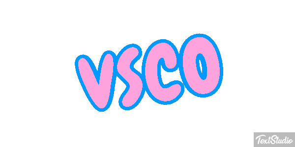 VSCO Efecto de texto