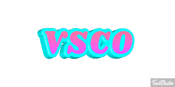 VSCO Efecto de texto