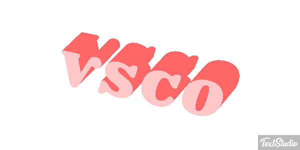 VSCO Efecto de texto