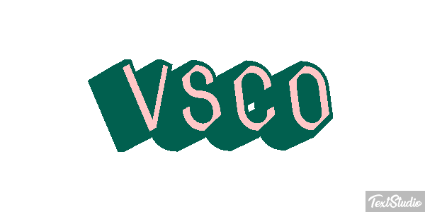 VSCO Efecto de texto