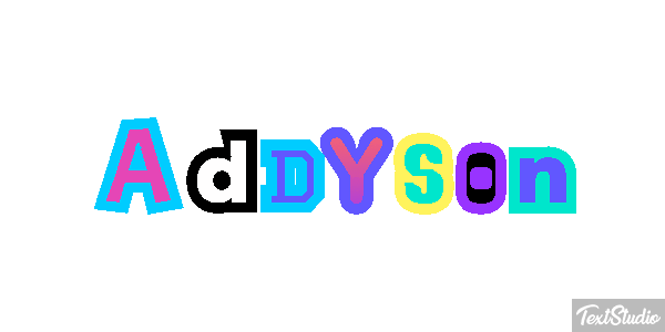 Addyson Text effect